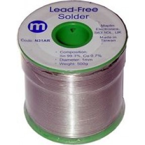 Lead 'free' Solder reel 0.5kg